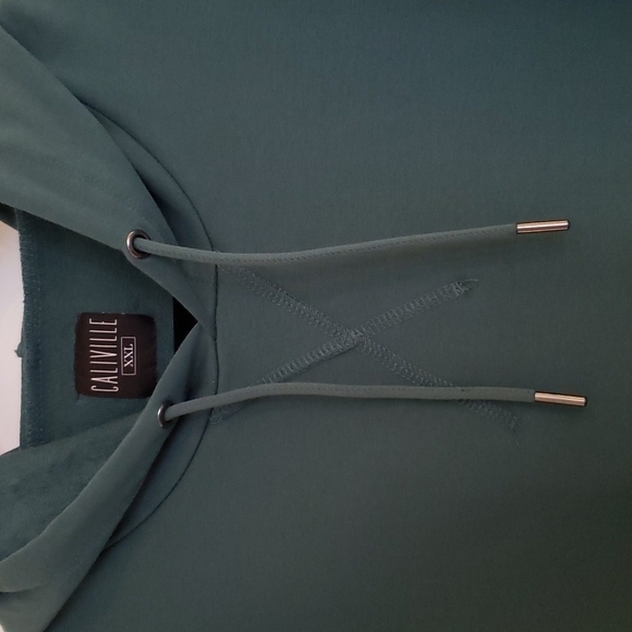 Caliville Men's Stretch Hoodie Spruce - Size XXL - Picture 7 of 10